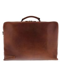 Plevier Navigator Laptop Bag 17.3 Inch Brown